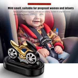 Solar Car Fragrance – Dynamic Locomotive  معطر سيارة بالطاقة الشمسية – قاطرة متحركة