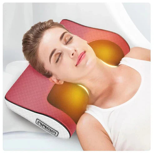 Hazelle™ Red Pillow Massager – جهاز تدليك الوسادة الحمراء